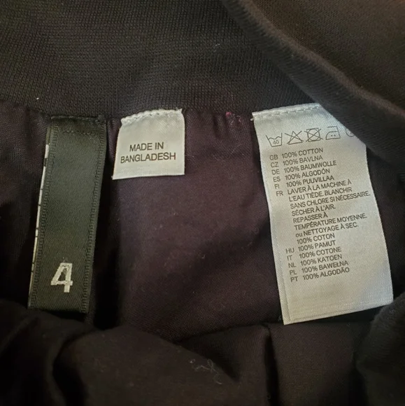 H&M Zebra Print Purple Mini Skirt - Picture 2 of 3